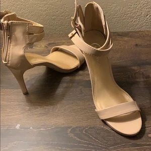 Candie’s Ankle strap heels